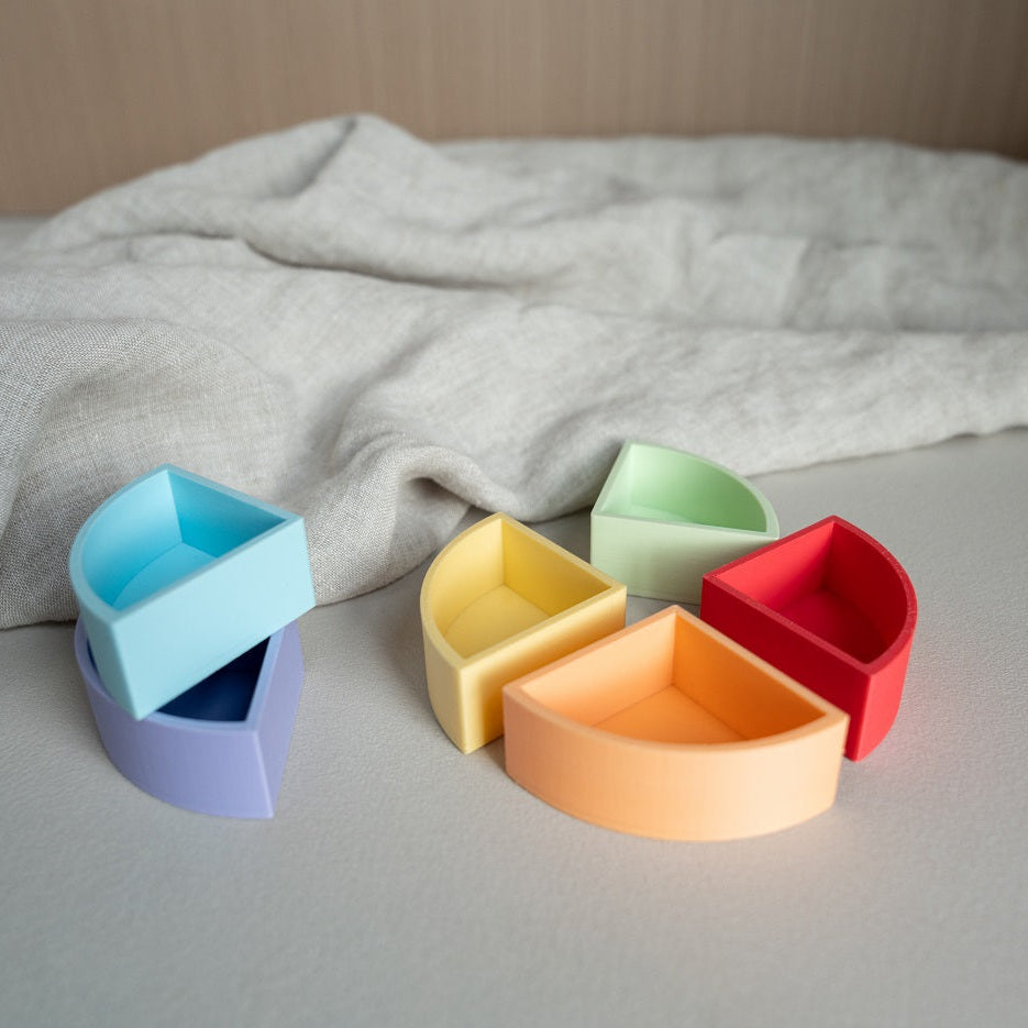 Grennn 'mandigo' pastel kwartcirkel