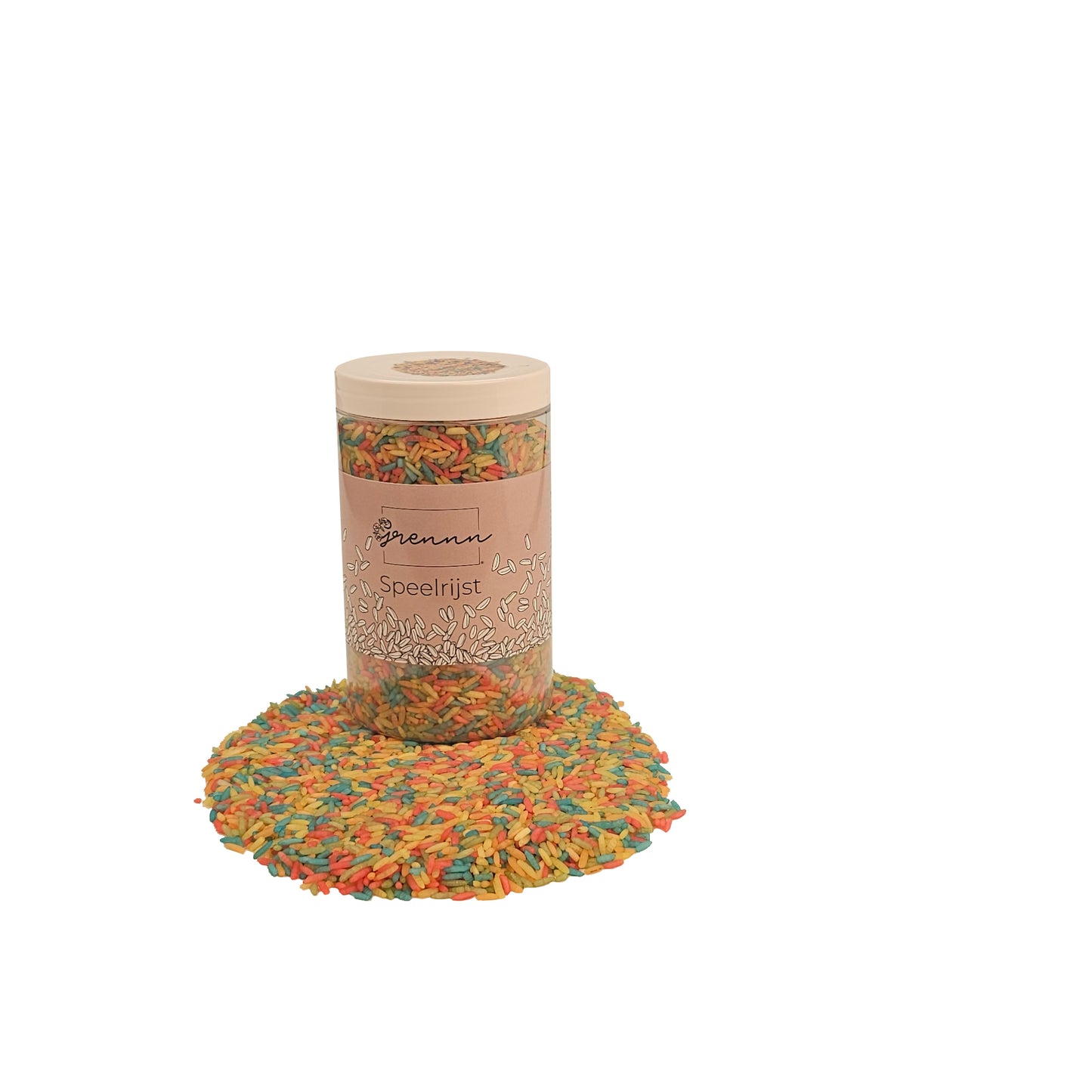 Grennn play rice rainbow mix