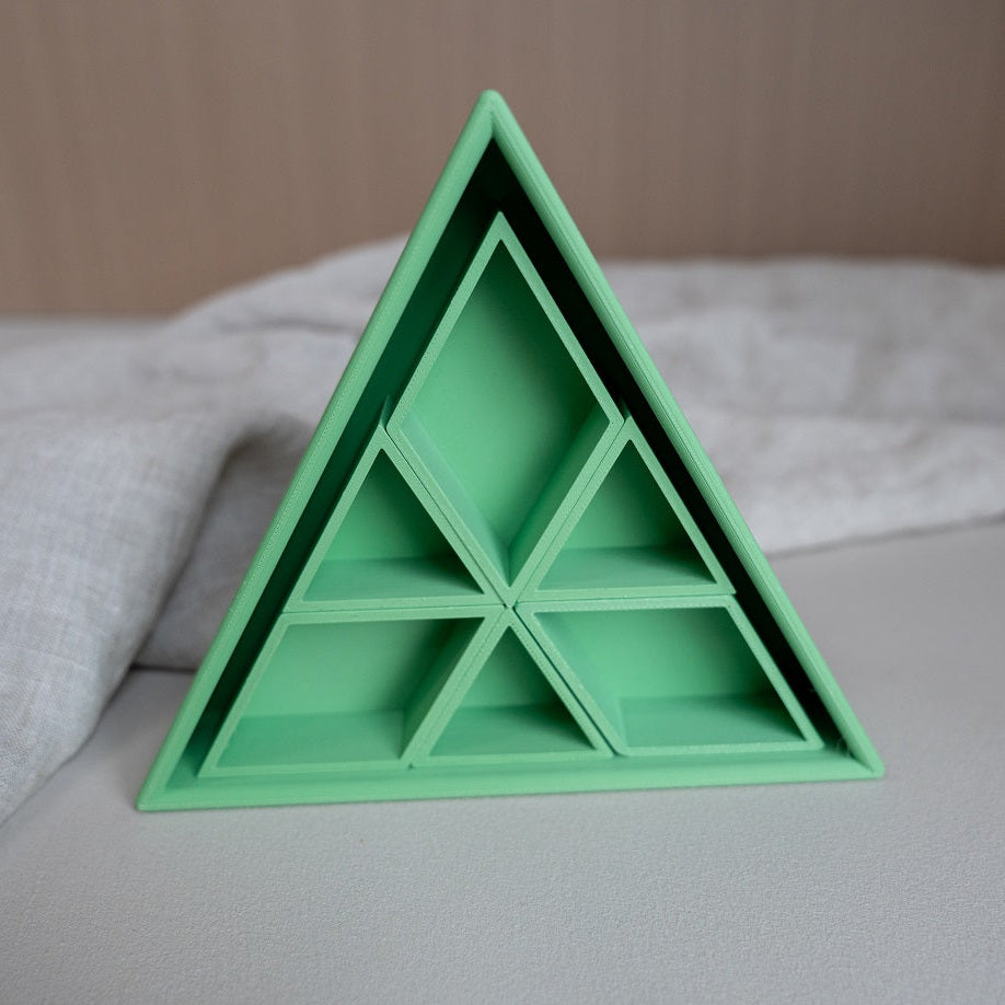 Grennn inlegdriehoek 'mandigo' groen