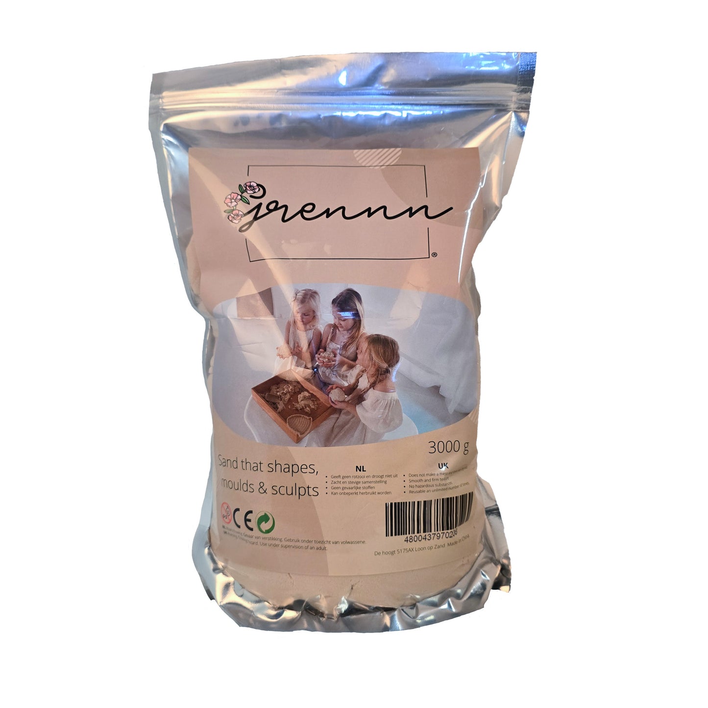 Grennn magic sand 3 kilo ( pre order eind juni)