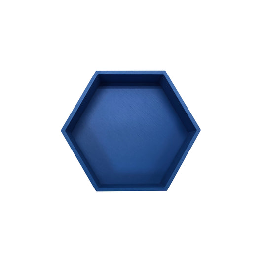 Grennn speelbakje 'mandigo' blauw zeshoekig (E7)