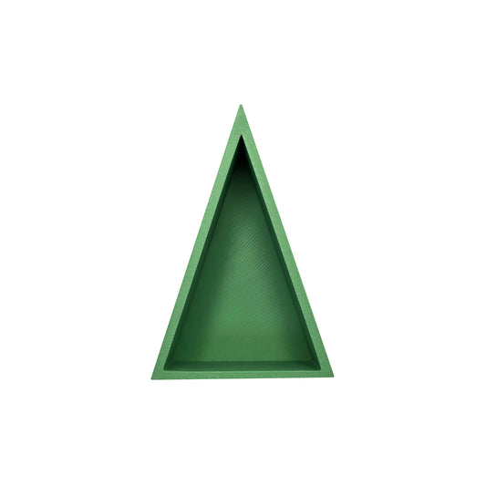 Grennn speelbakje 'mandigo' groen gelijkbenige driehoek (D2)
