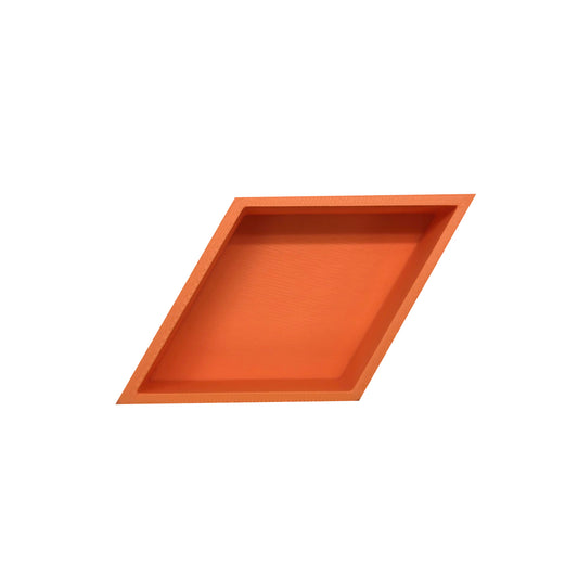 Grennn speelbakje 'mandigo' oranje ruit (B5)