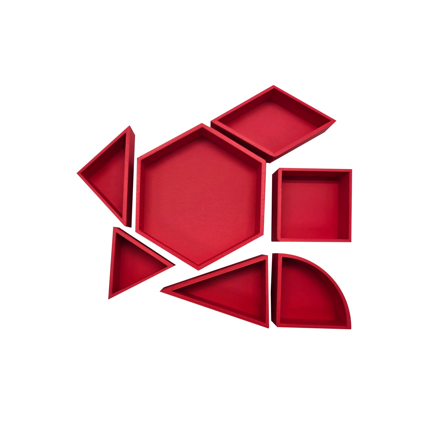 Grennn speelbakje 'mandigo' rood ruit (C5)