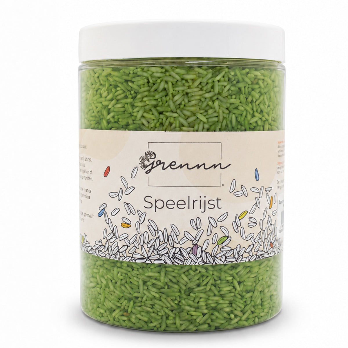 Grennn speelrijst licht groen