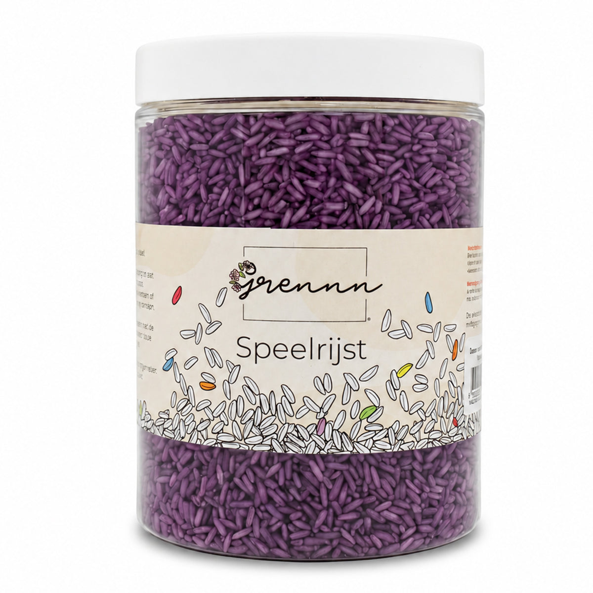 Grennn speelrijst paars