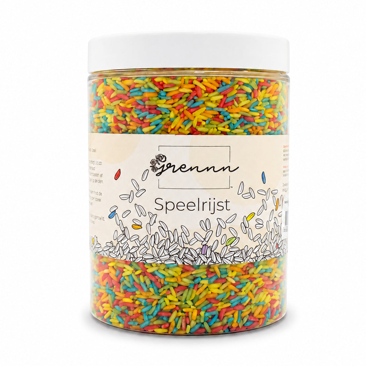 Grennn play rice rainbow mix