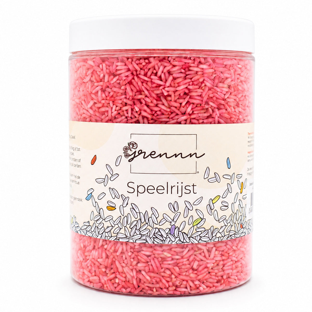 Grennn speelrijst roze