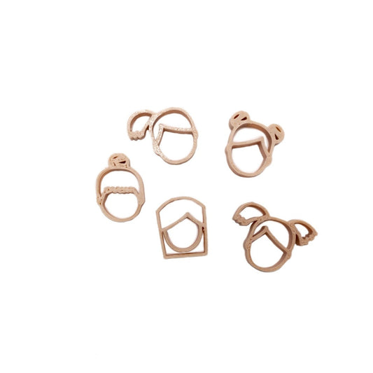 Grennn kind lang haar uitstekers