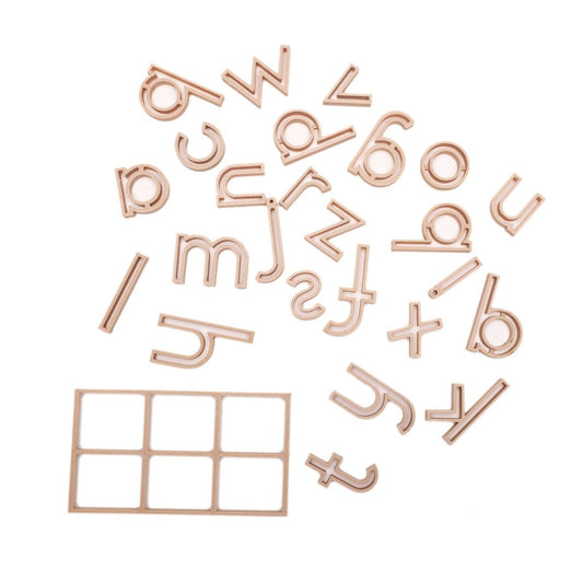 Grennn School letter uitstekers