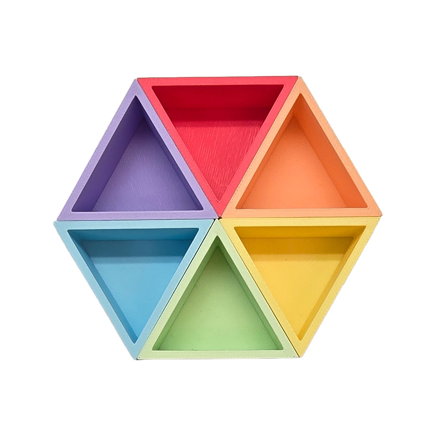 Grennn 'mandigo' pastel driehoek