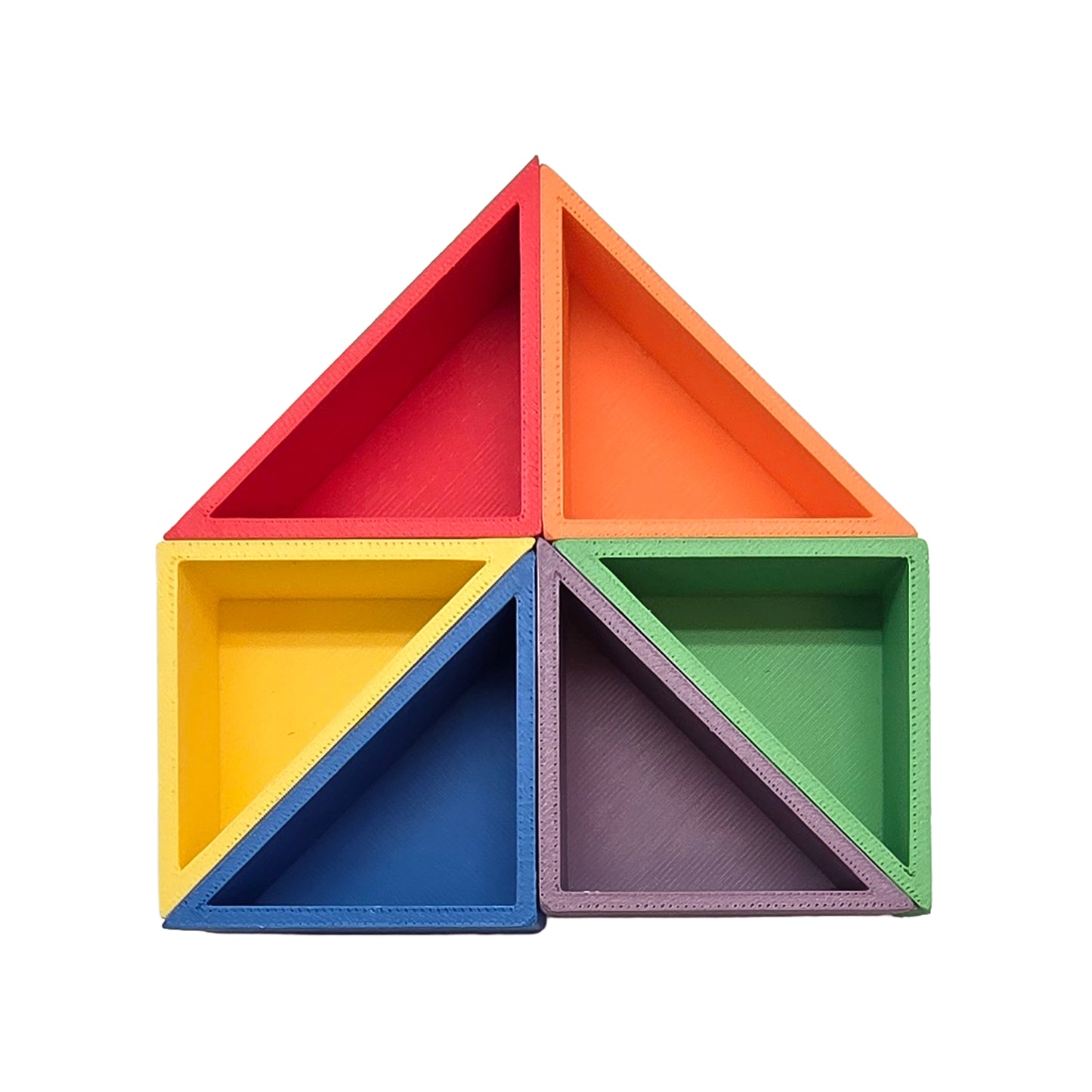 Grennn 'mandigo' regenboog rechte driehoek