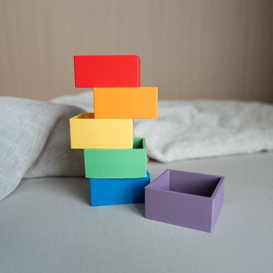 Grennn 'mandigo' regenboog vierkant