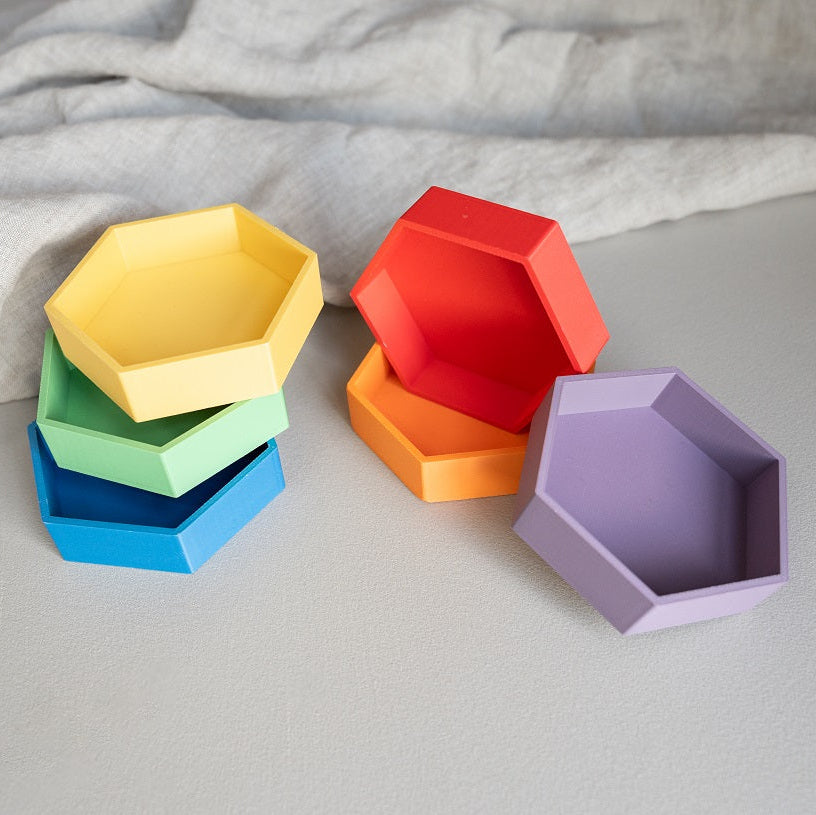 Grennn 'mandigo' regenboog zeshoekig