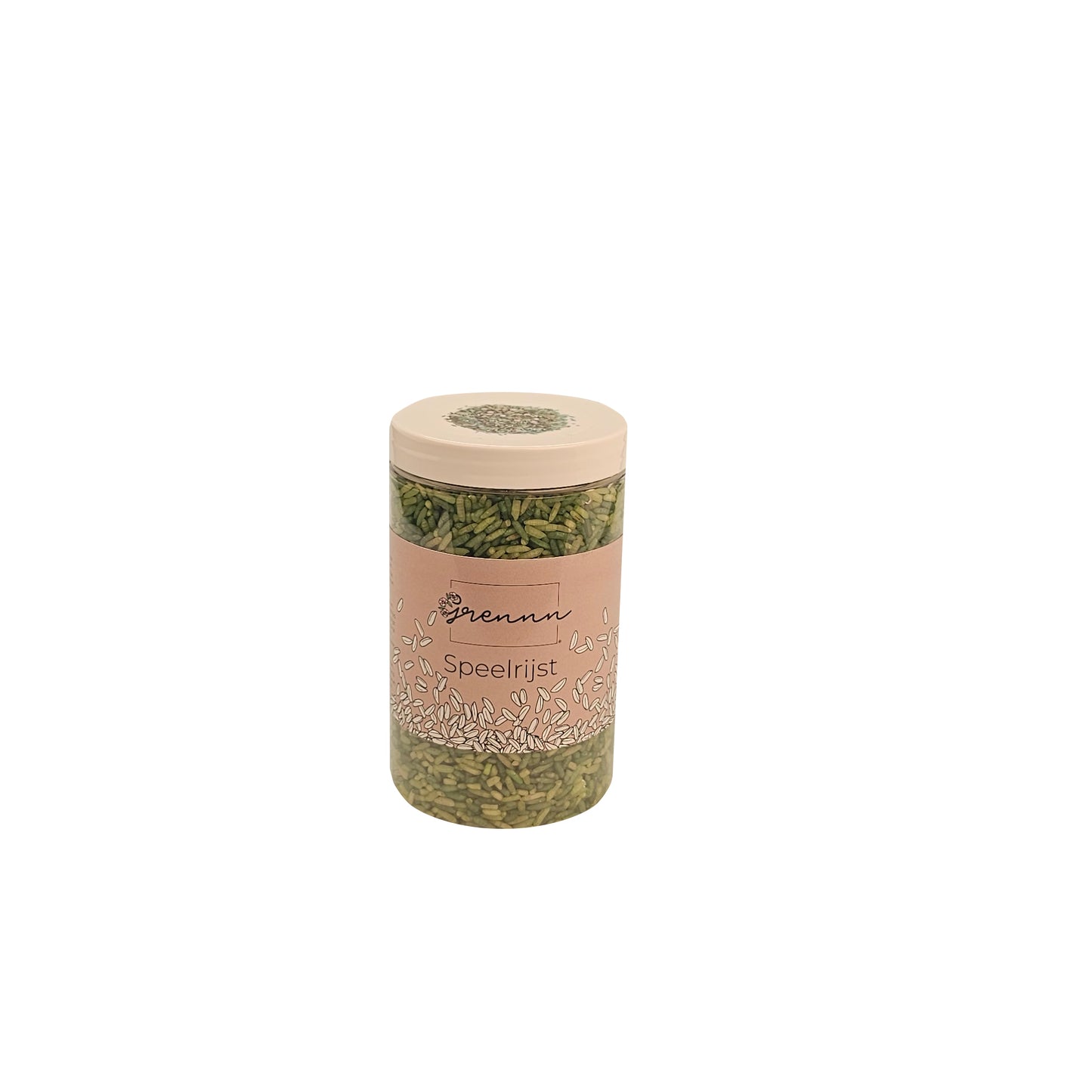 Grennn play rice white flower mix