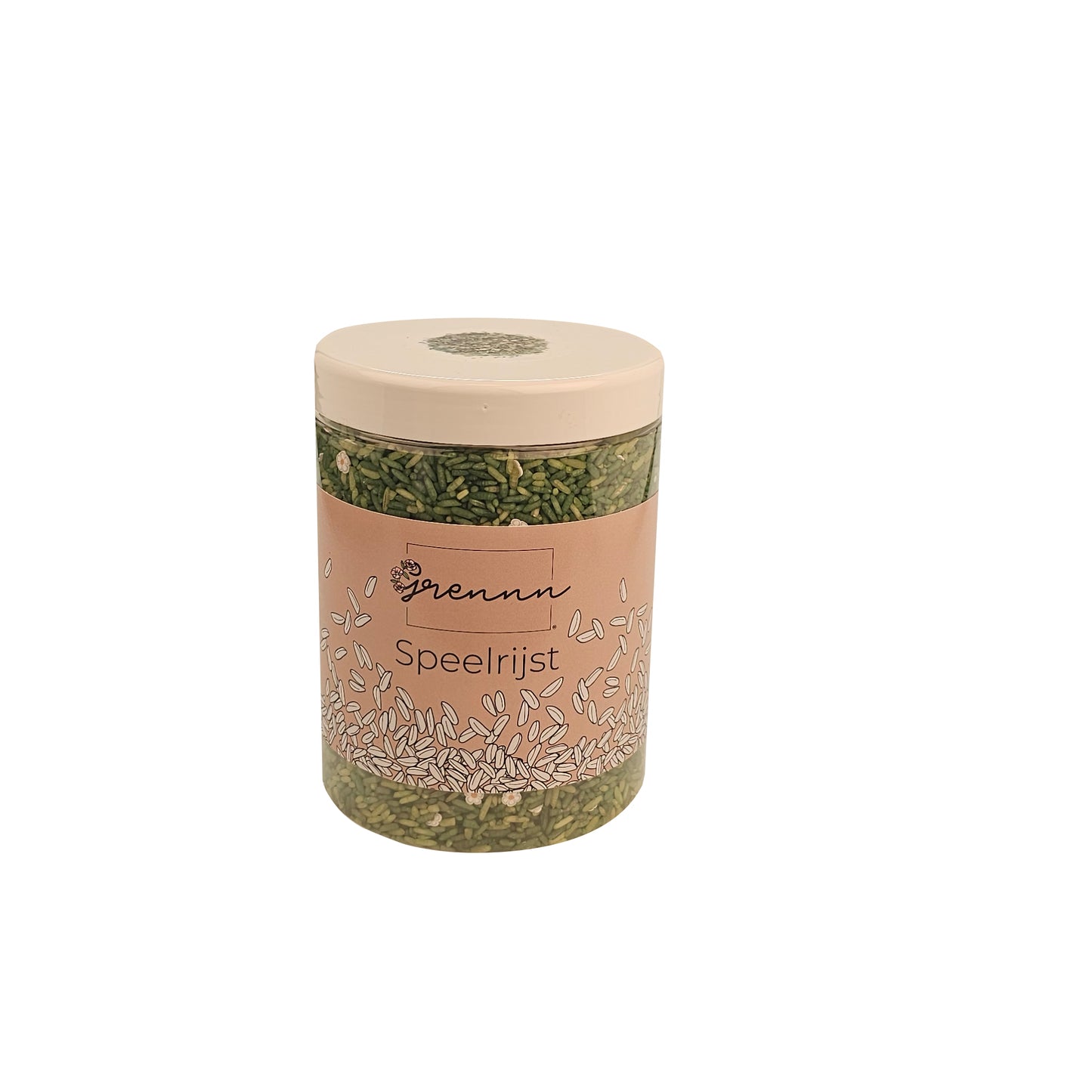 Grennn play rice white flower mix