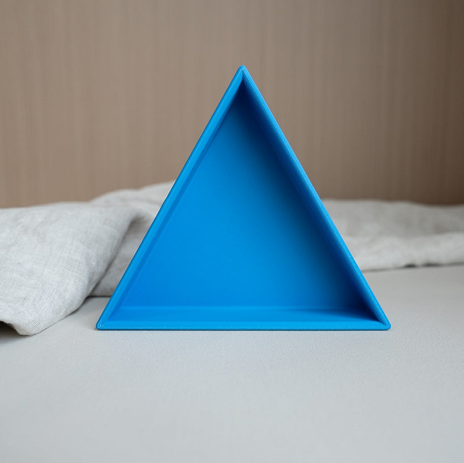 Grennn inlegdriehoek 'mandigo' blauw