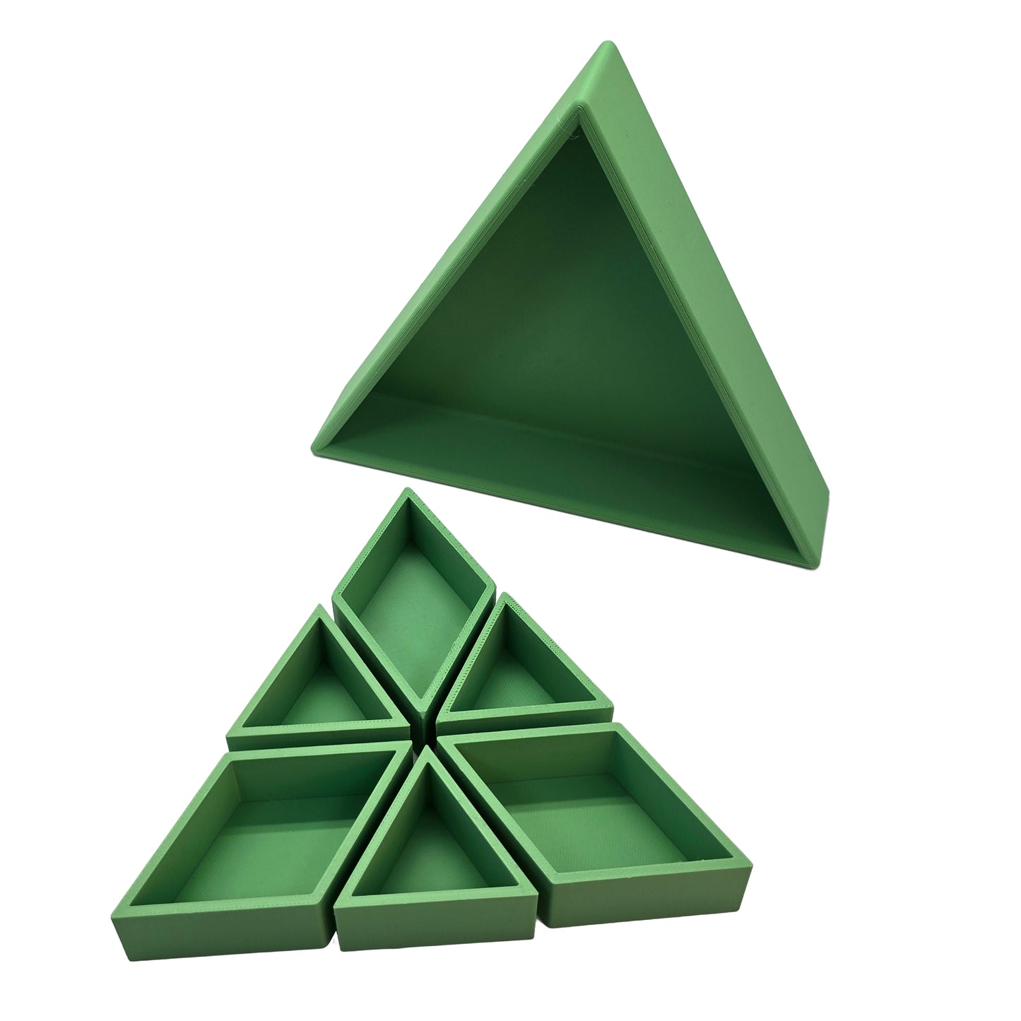 Grennn inlegdriehoek 'mandigo' groen