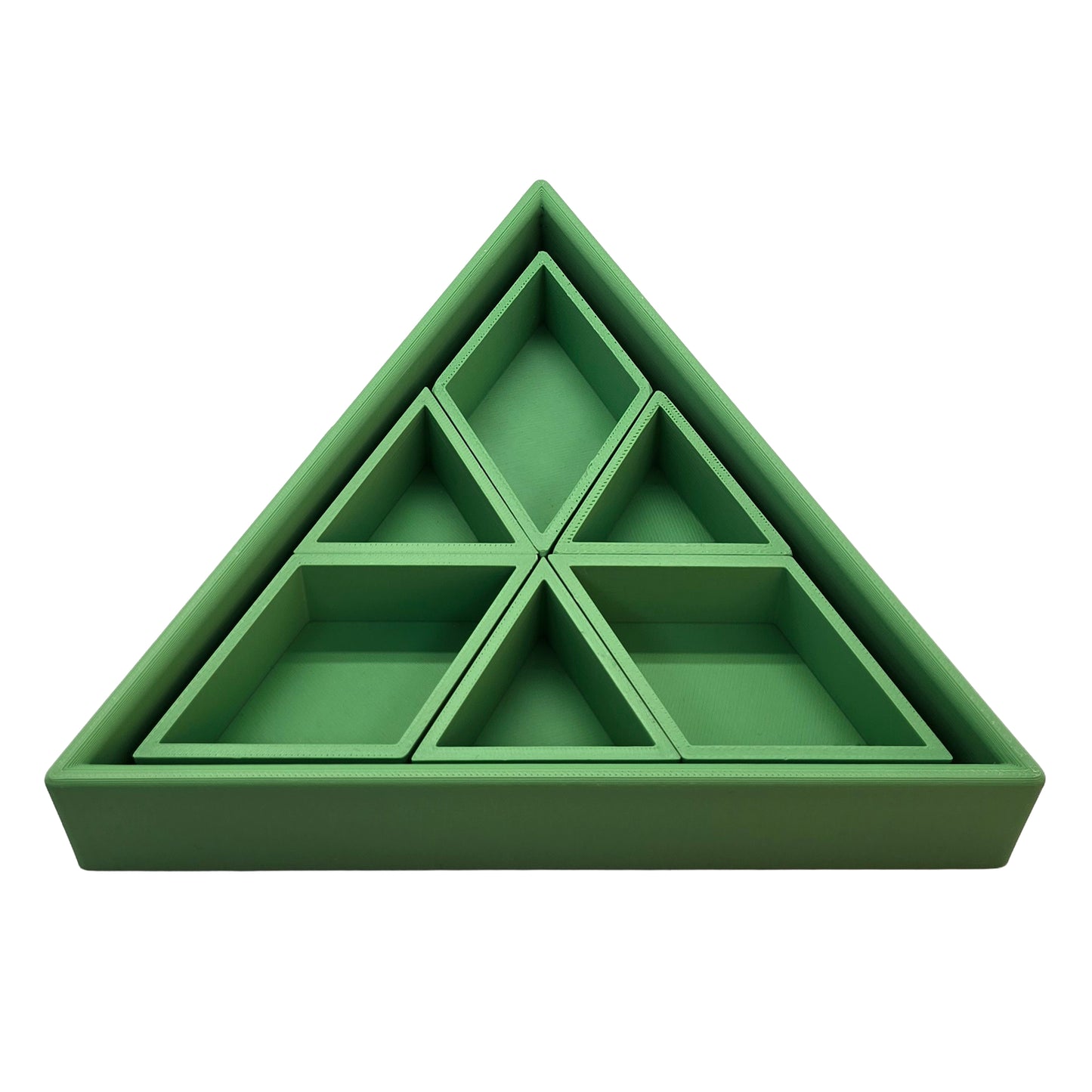 Grennn inlegdriehoek 'mandigo' groen