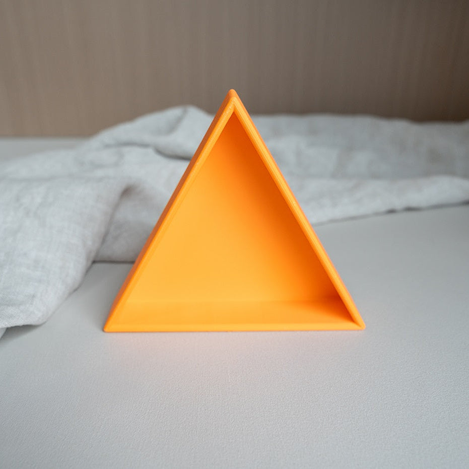 Grennn inlegdriehoek 'mandigo' oranje