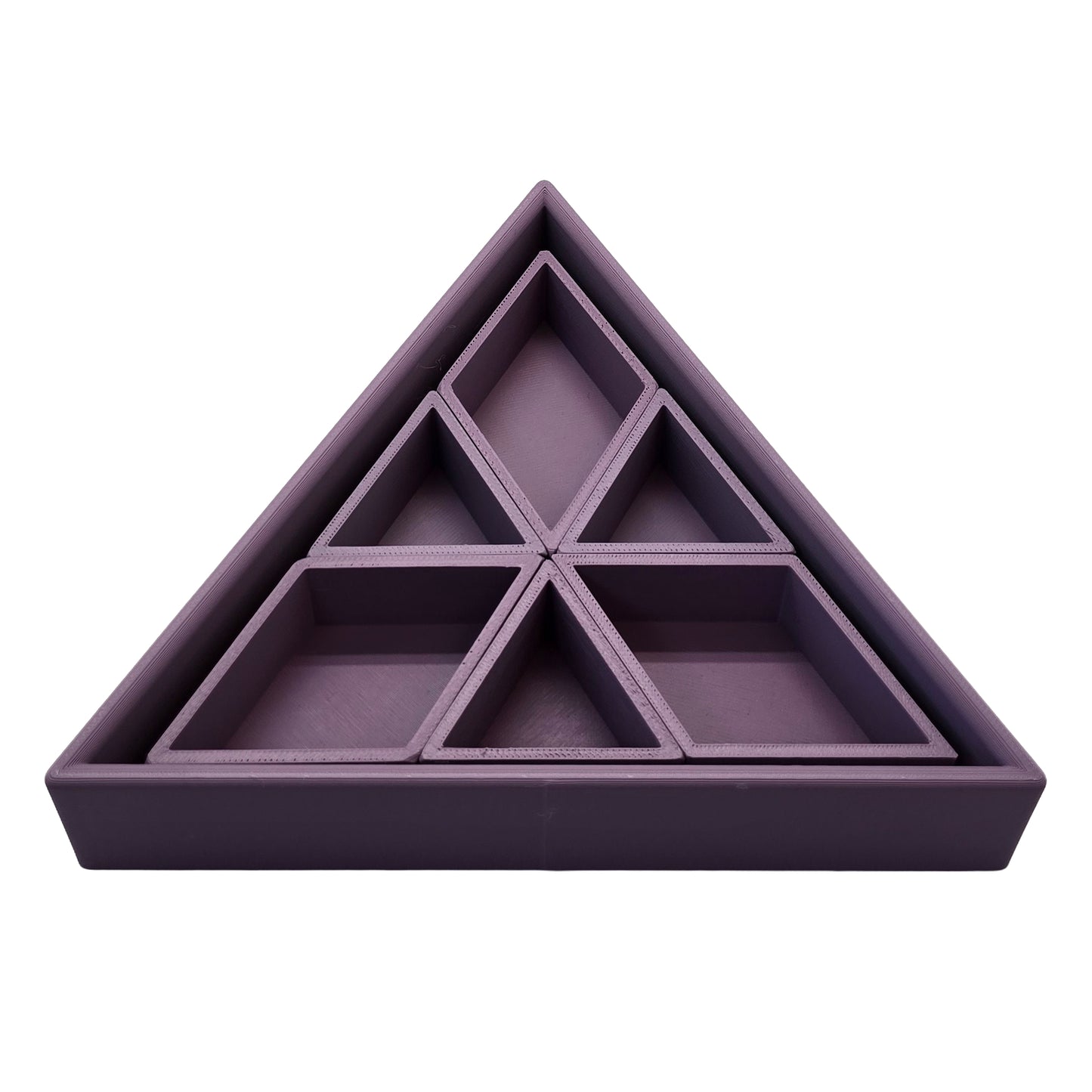 Grennn inlegdriehoek 'mandigo' paars