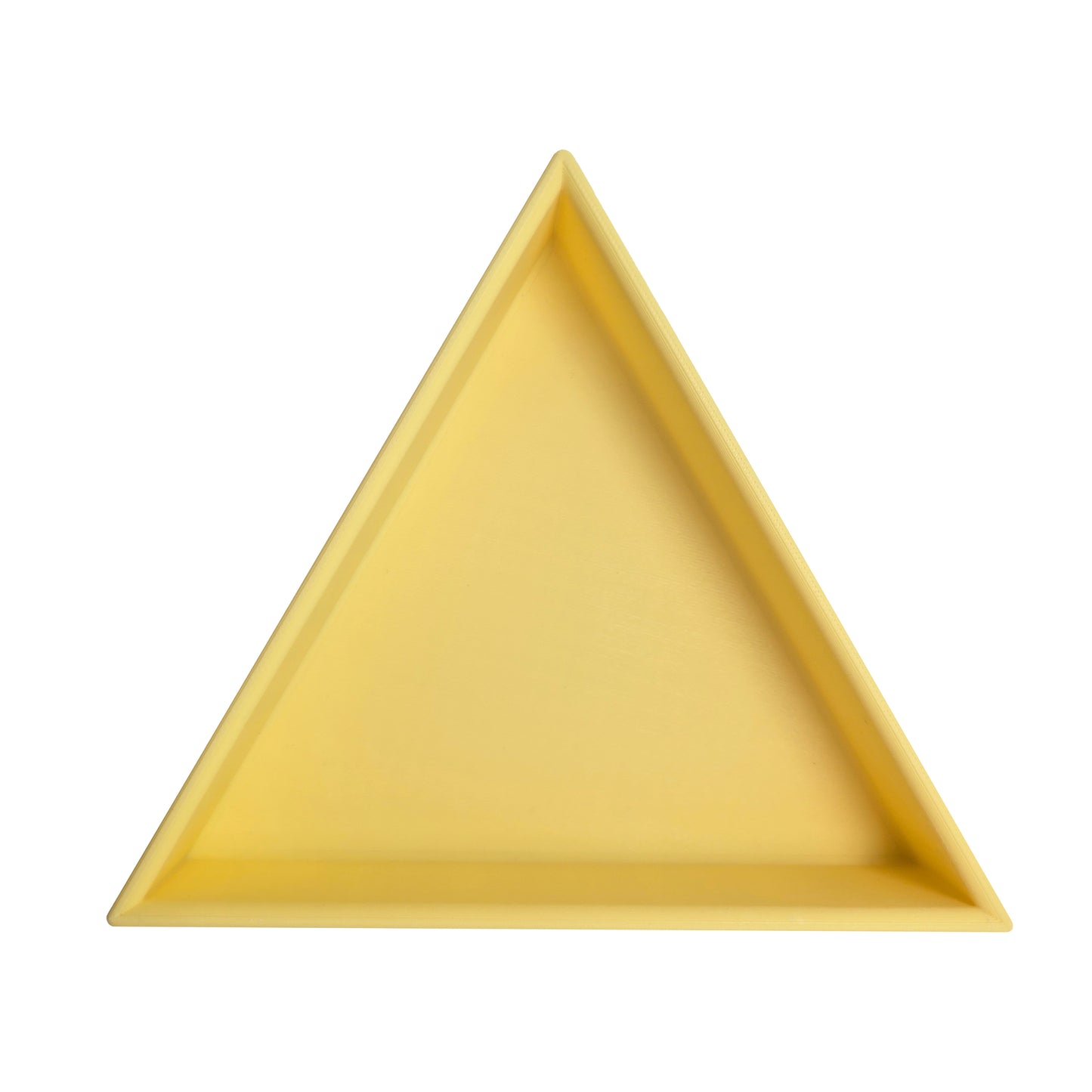 Grennn inlegdriehoek 'mandigo' pastel geel