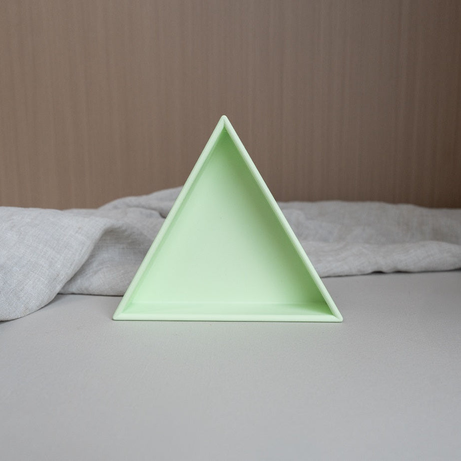 Grennn inlegdriehoek 'mandigo' pastel groen