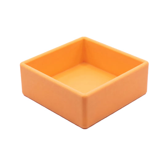 Grennn inlegvierkant 'mandigo' pastel oranje