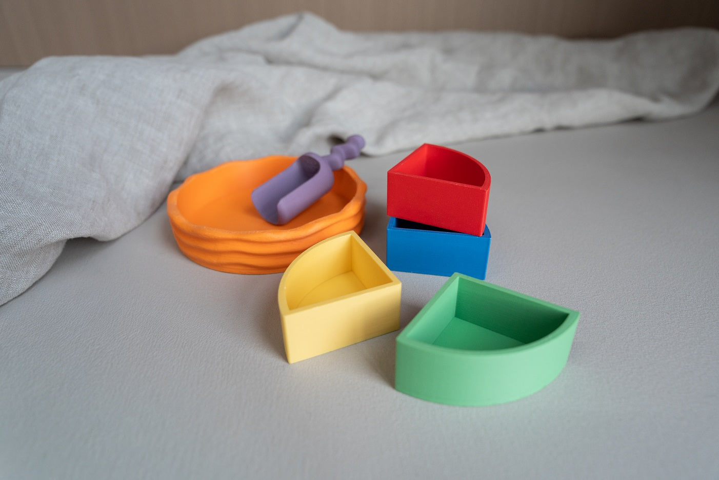 Grennn kwartcirkel set regenboog