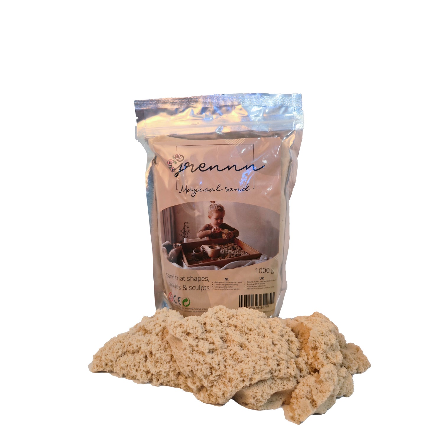 Grennn magic sand 1 kilo ( pre order eind juni)