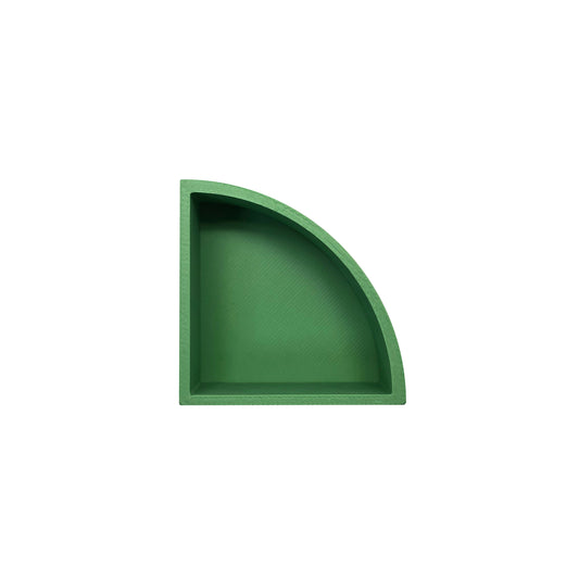 Grennn speelbakje 'mandigo' groen kwartcirkel (D6)