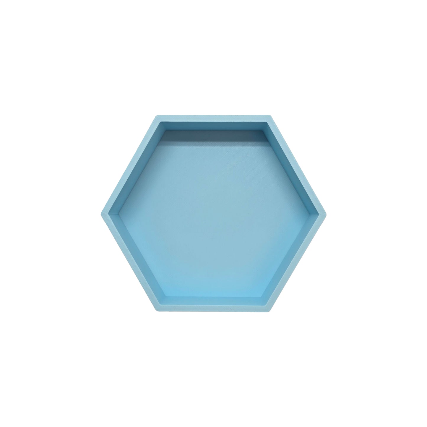 Grennn speelbakje 'mandigo' pastel blauw zeshoekig (K7)