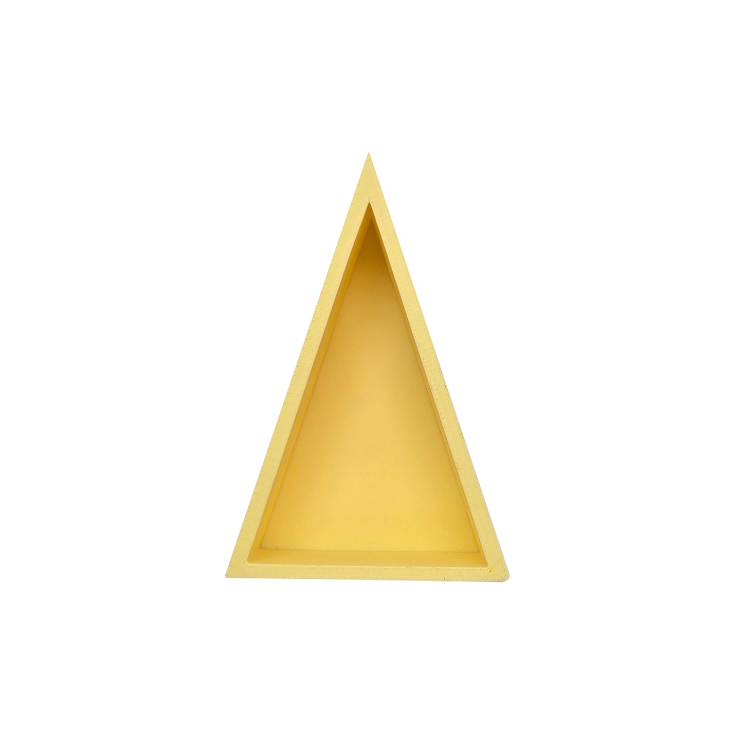Grennn speelbakje 'mandigo' pastel geel rechte driehoek (G4)