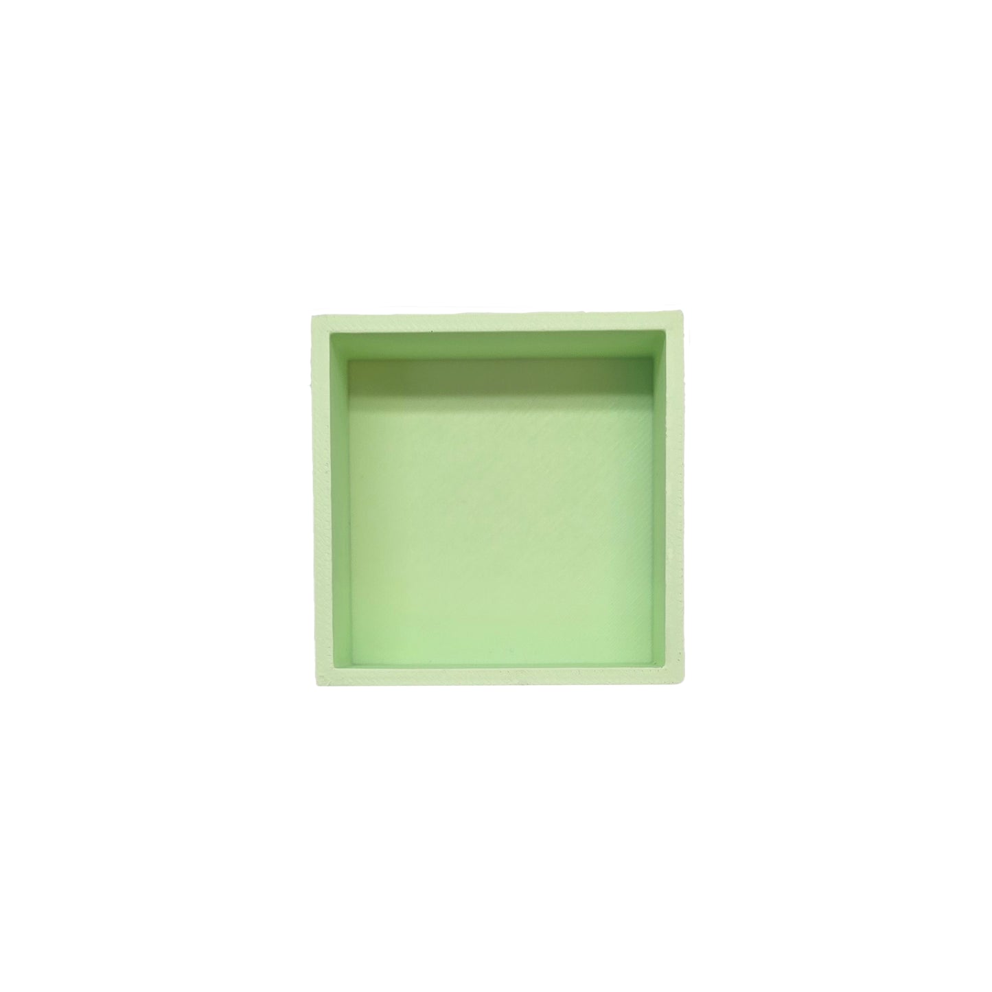 Grennn speelbakje 'mandigo' pastel groen vierkant (J1)