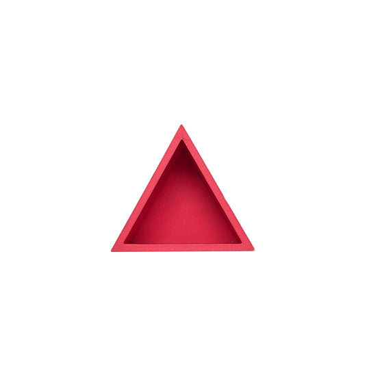 Grennn speelbakje 'mandigo' pastel rood driehoek (I3)