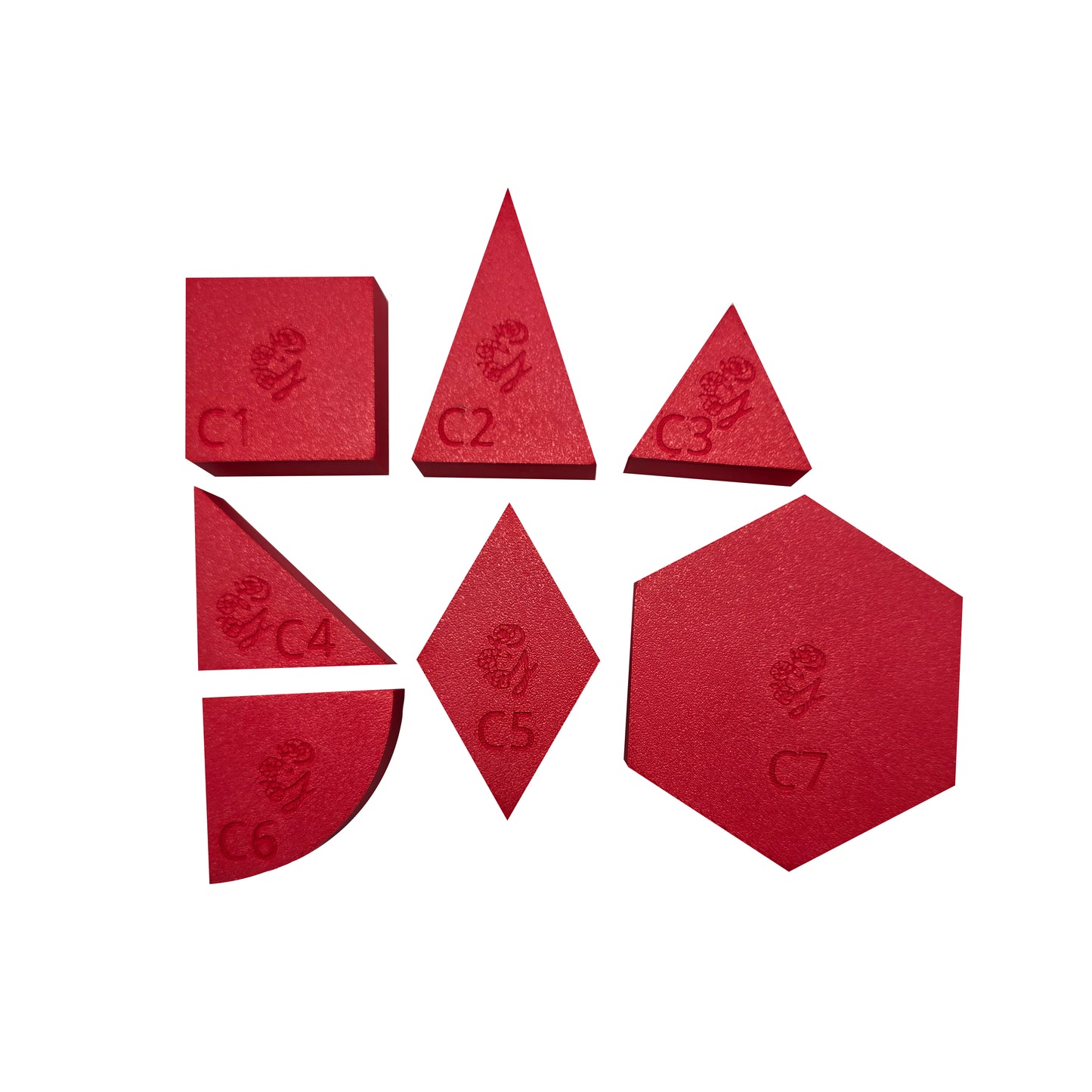 Grennn speelbakje 'mandigo' rood driehoek (C3)