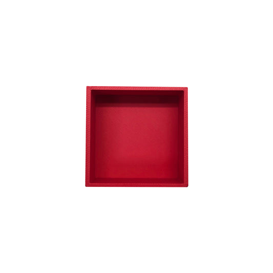 Grennn speelbakje 'mandigo' rood vierkant (C1)