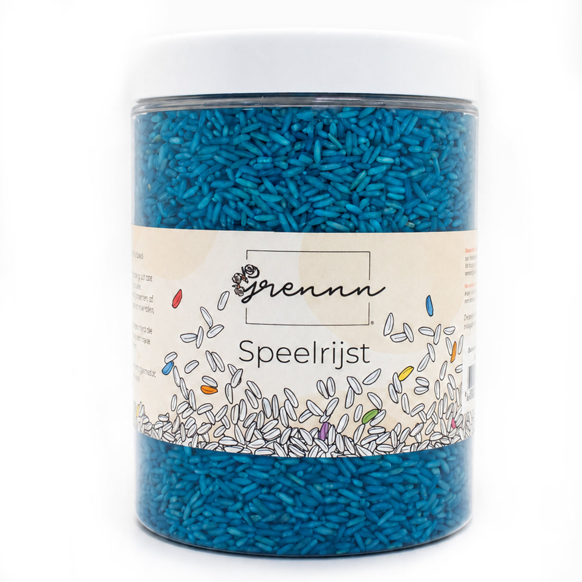 Grennn speelrijst blauw