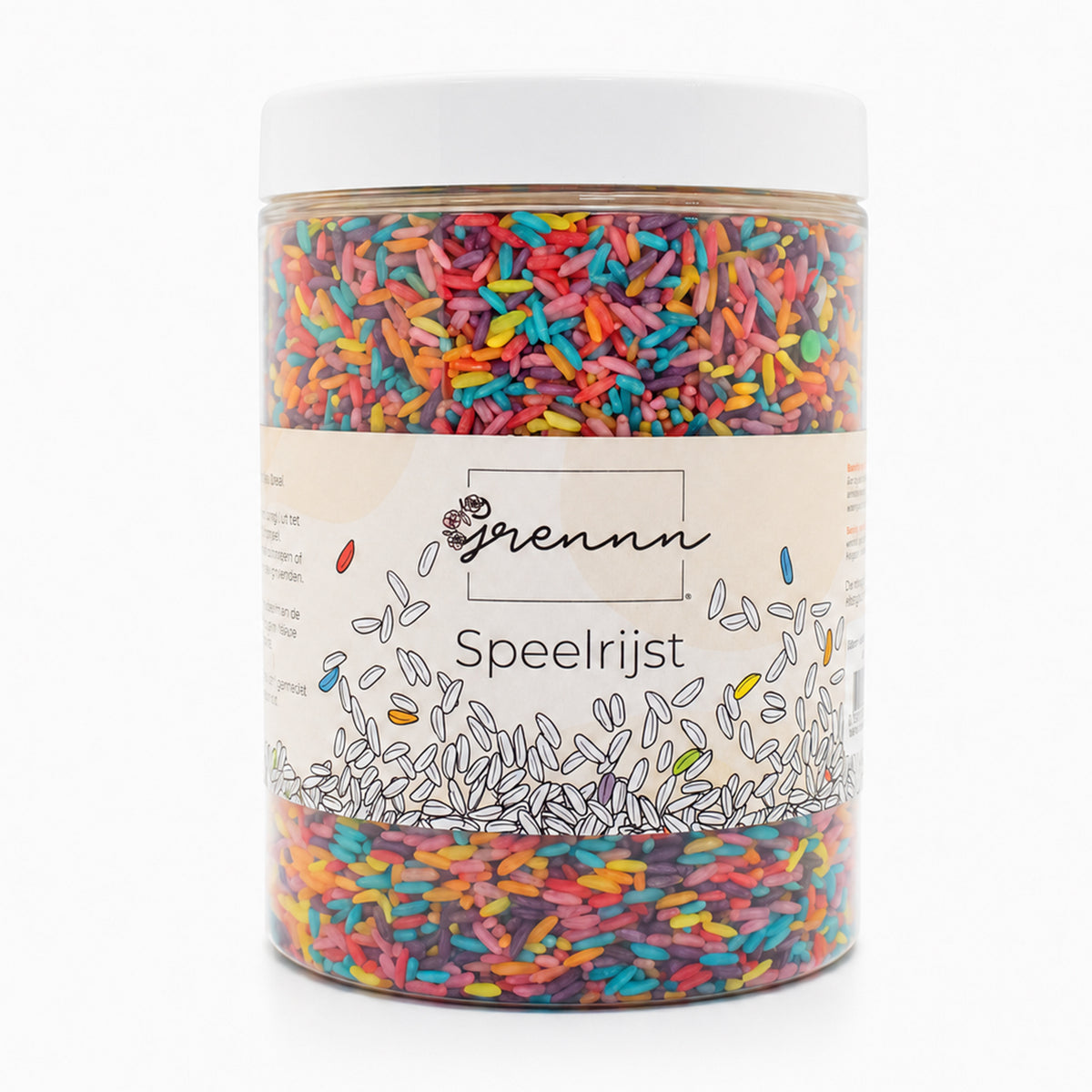 Grennn speelrijst candy mix
