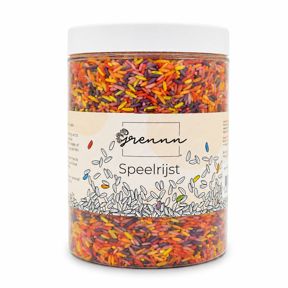 Grennn speelrijst fruit mix