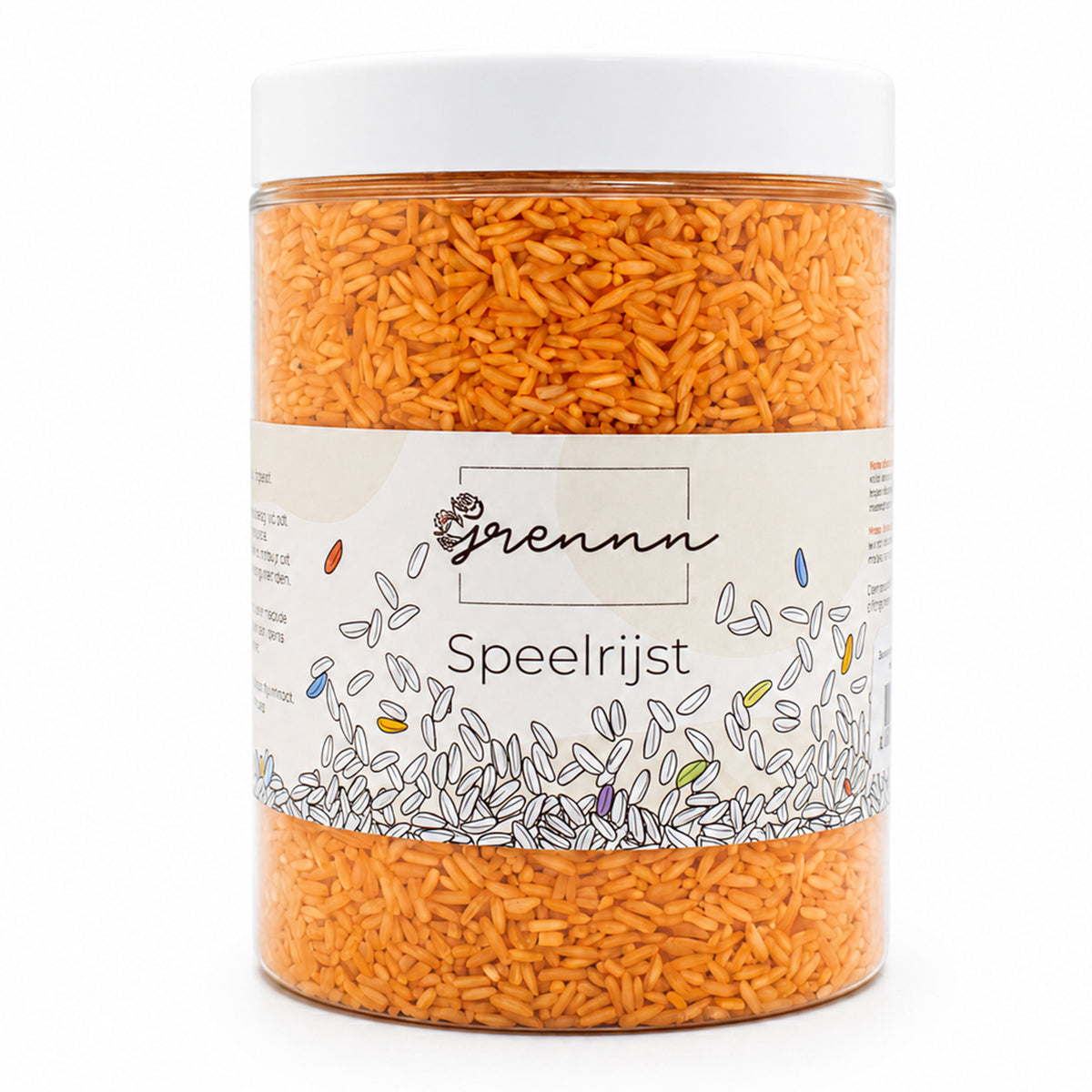 Grennn speelrijst oranje