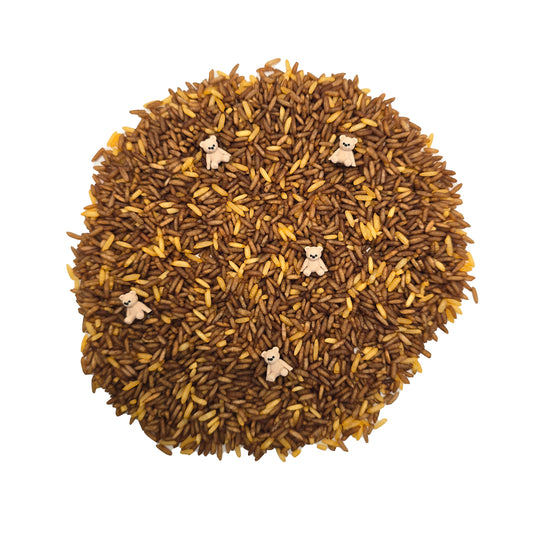 Grennn speelrijst teddy mix